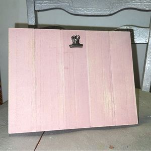 Pink Wooden Picture Frame